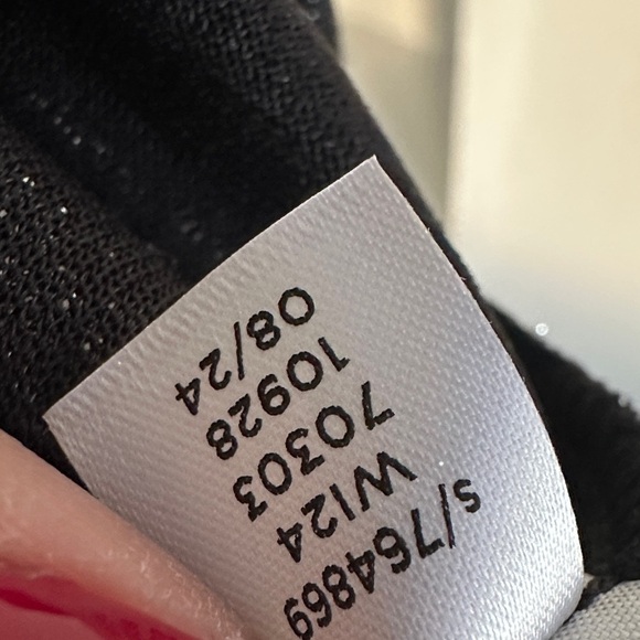 LOFT Textured Black Long Sleeve Dress - Picture 11 of 11